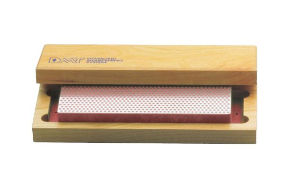 8"ダイアモンドウェットストーン砥石(ウッドケース入り）